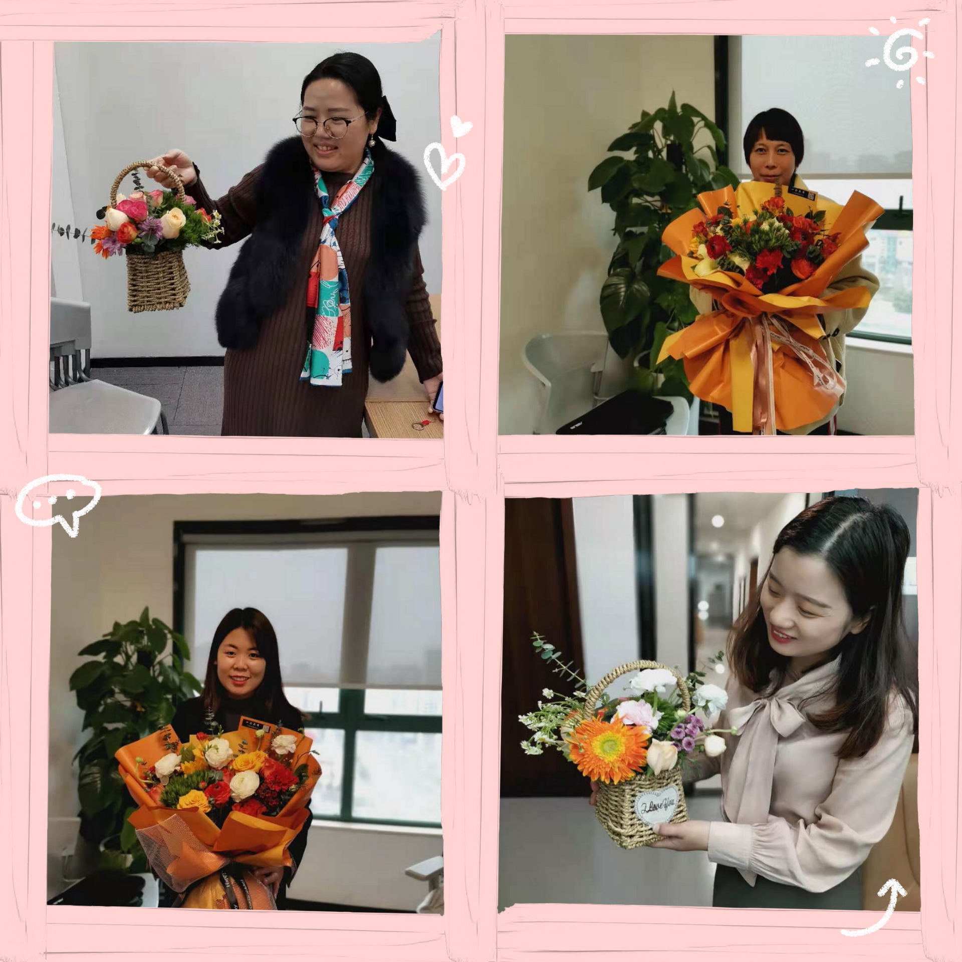 【女神節】把幸福放在花束里
