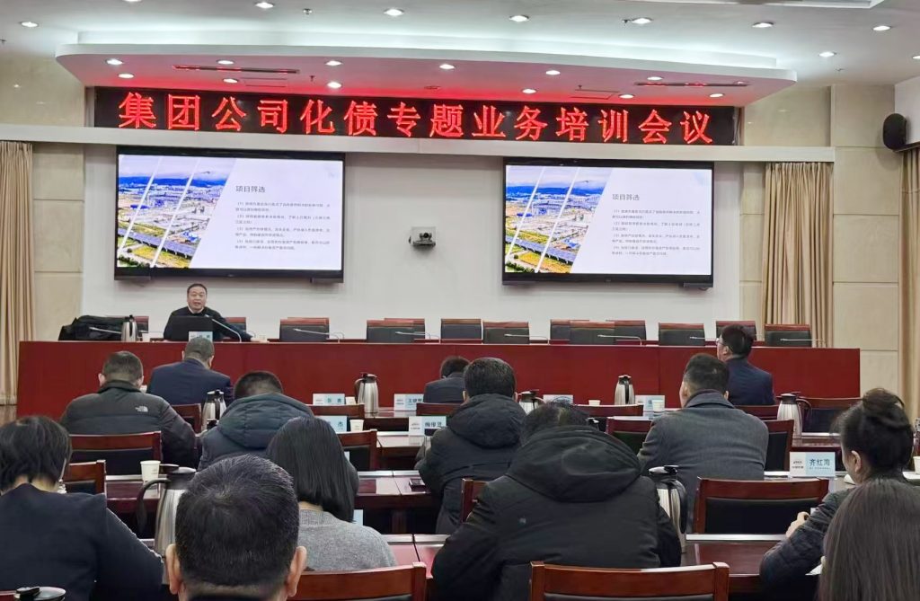 公司要聞 | 德泓咨詢受邀做化債專題業務培訓